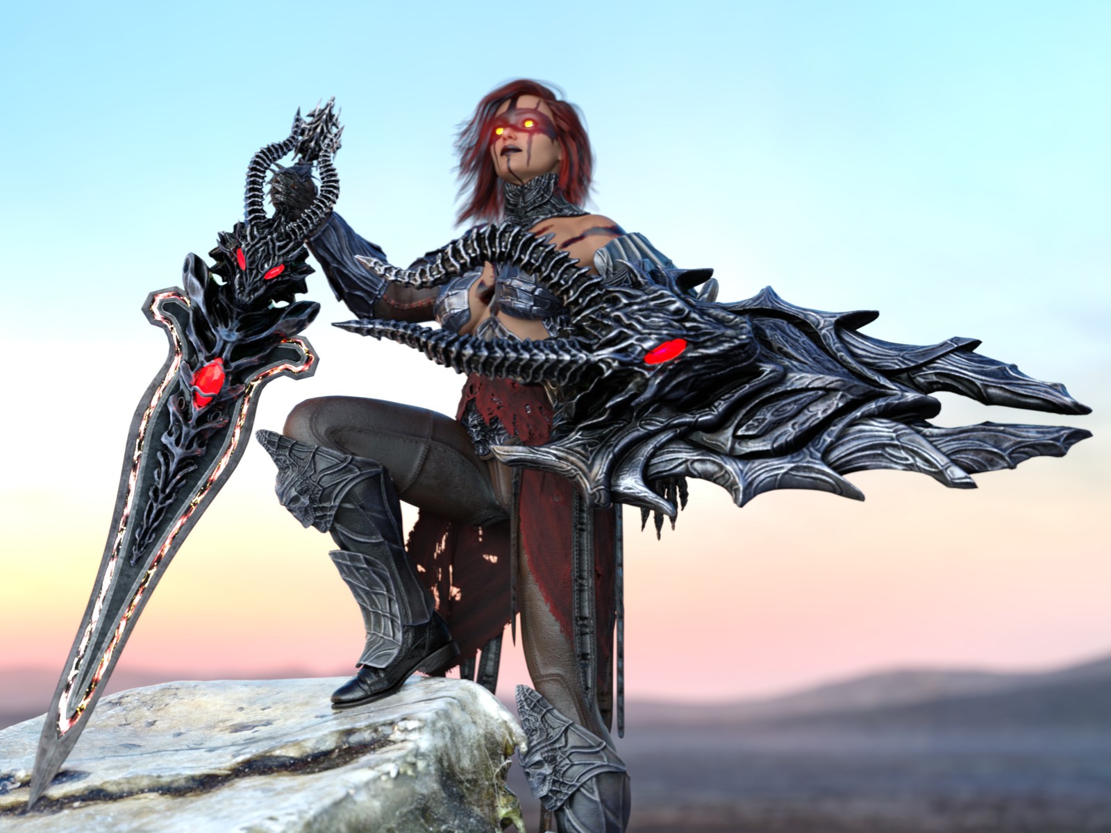 The Draconic Battle Gear - For Genesis 9 by N/A