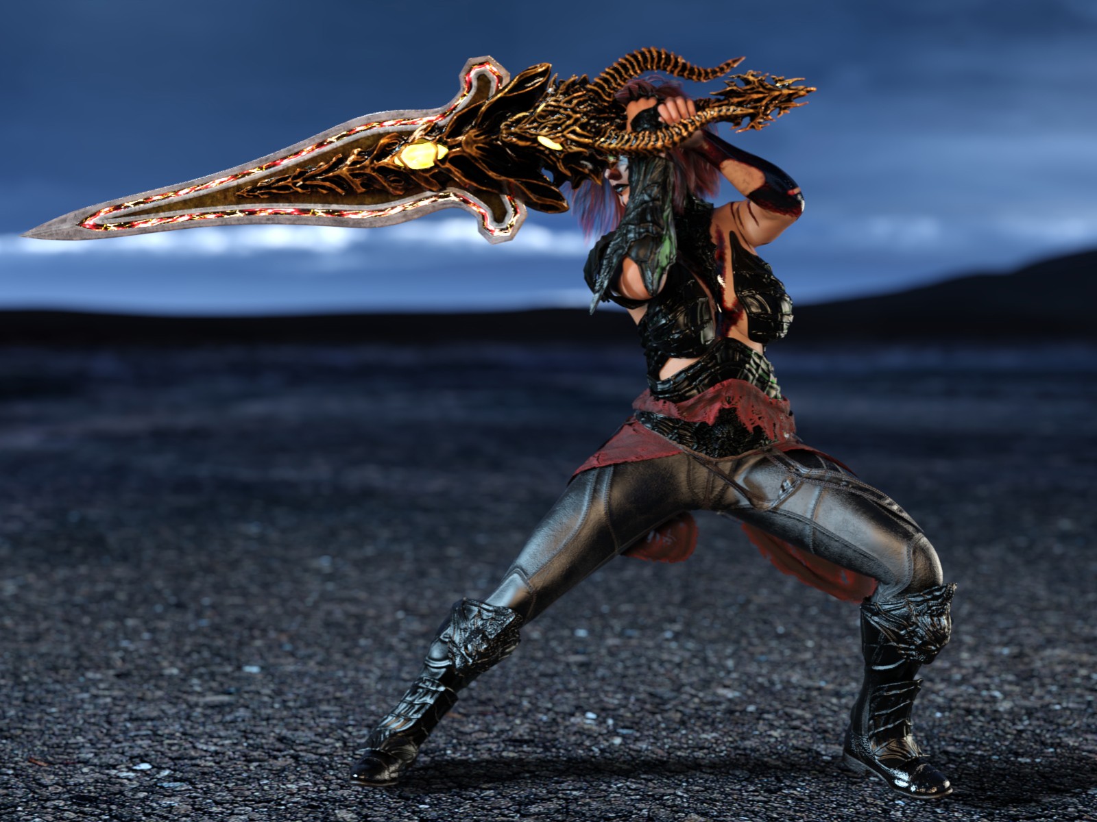 The Draconic Battle Gear - For Genesis 9 by N/A