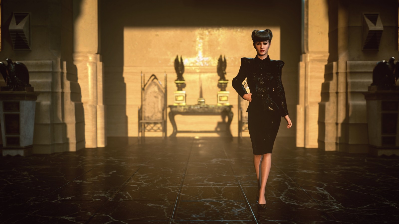 4th Sector Tyrell Office for Daz Studio by N/A