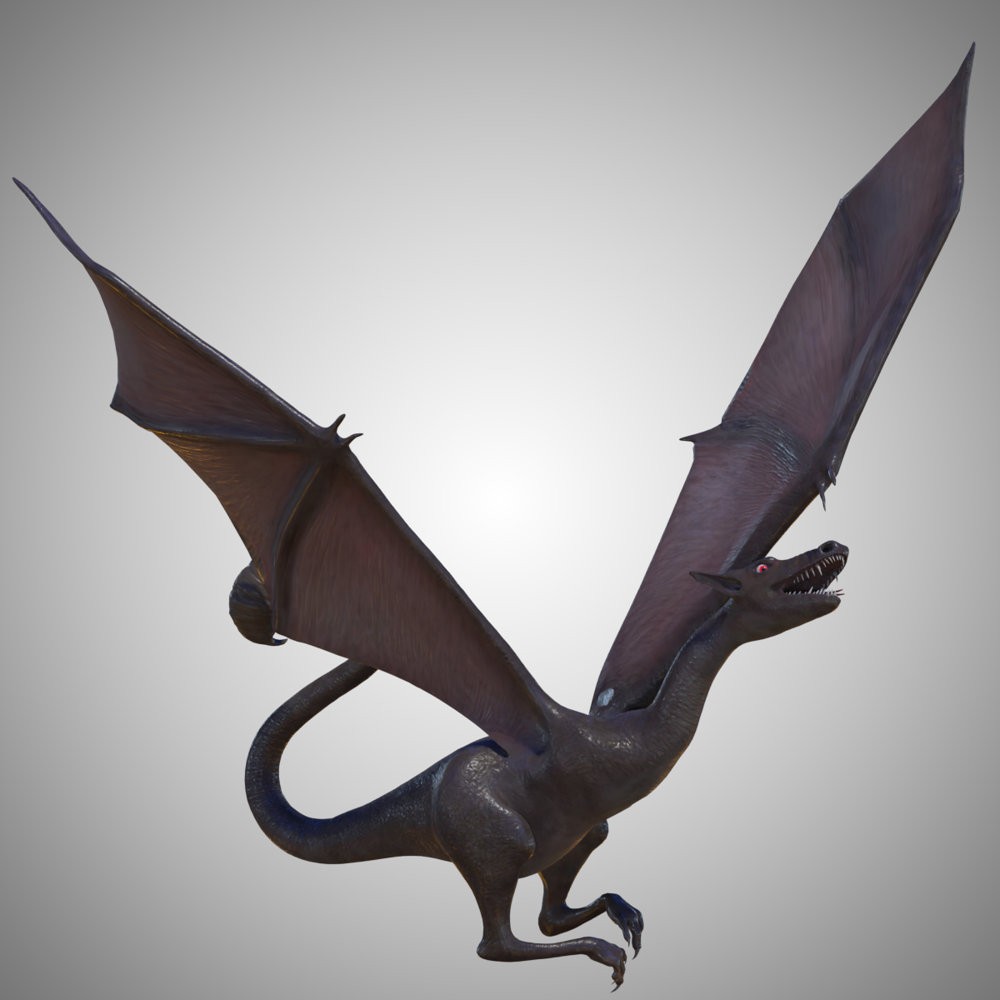 Wyvern for Poser by N/A