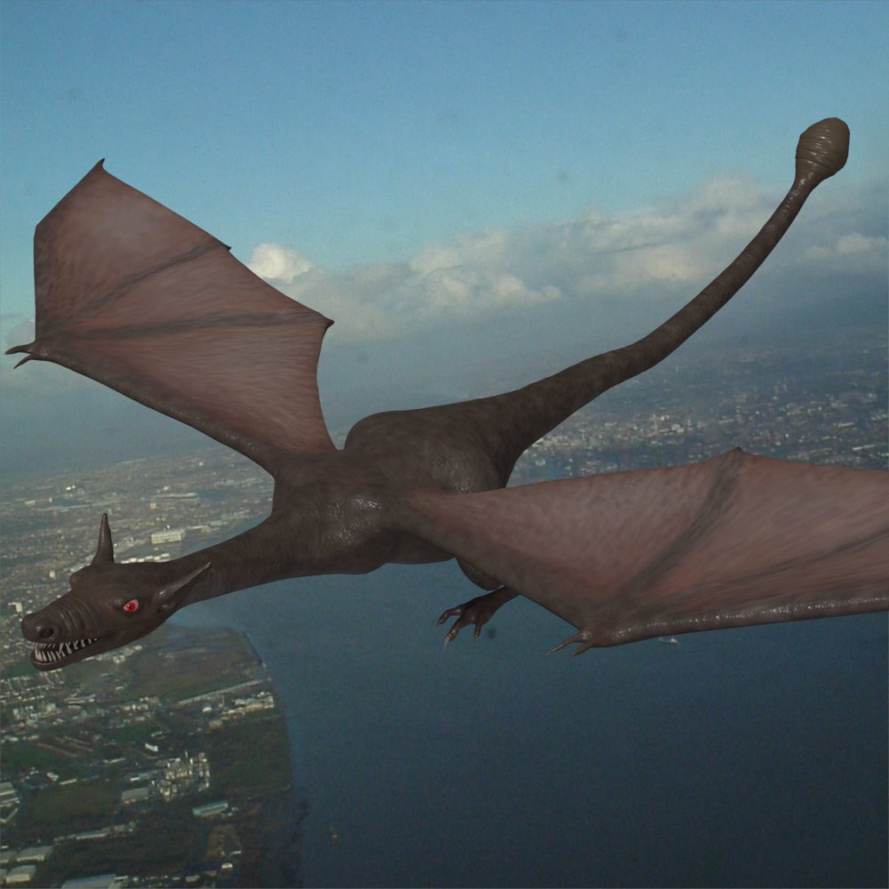 Wyvern for Poser by N/A