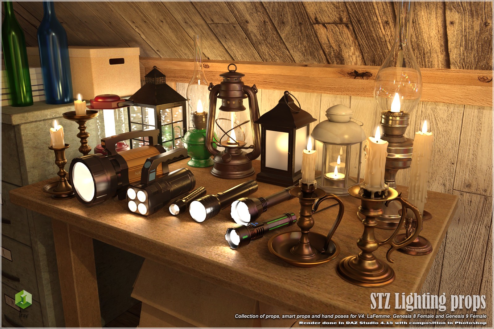 STZ Lighting props by N/A