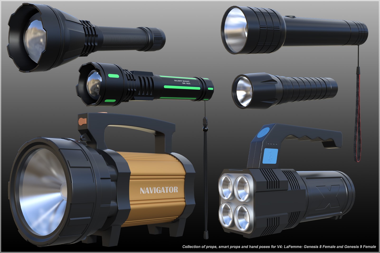 STZ Lighting props by N/A