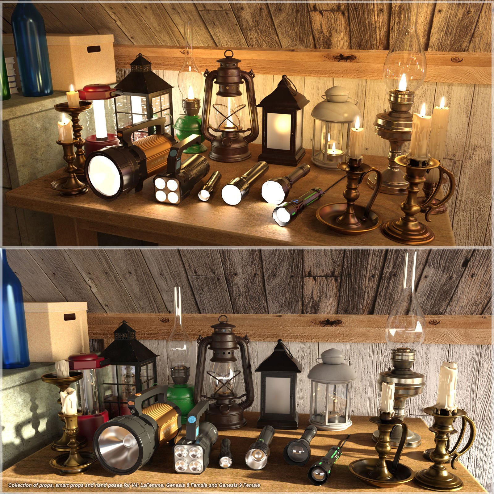STZ Lighting props by N/A