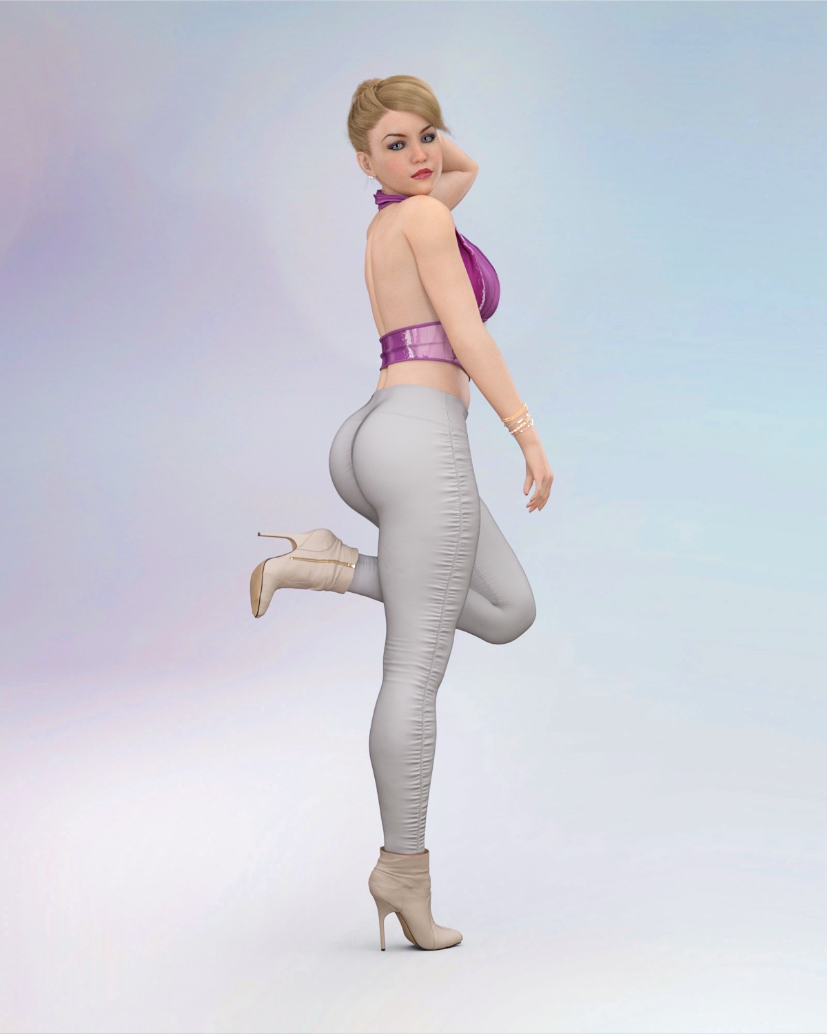 Art Model Poses For Genesis 8/8.1/9F by N/A