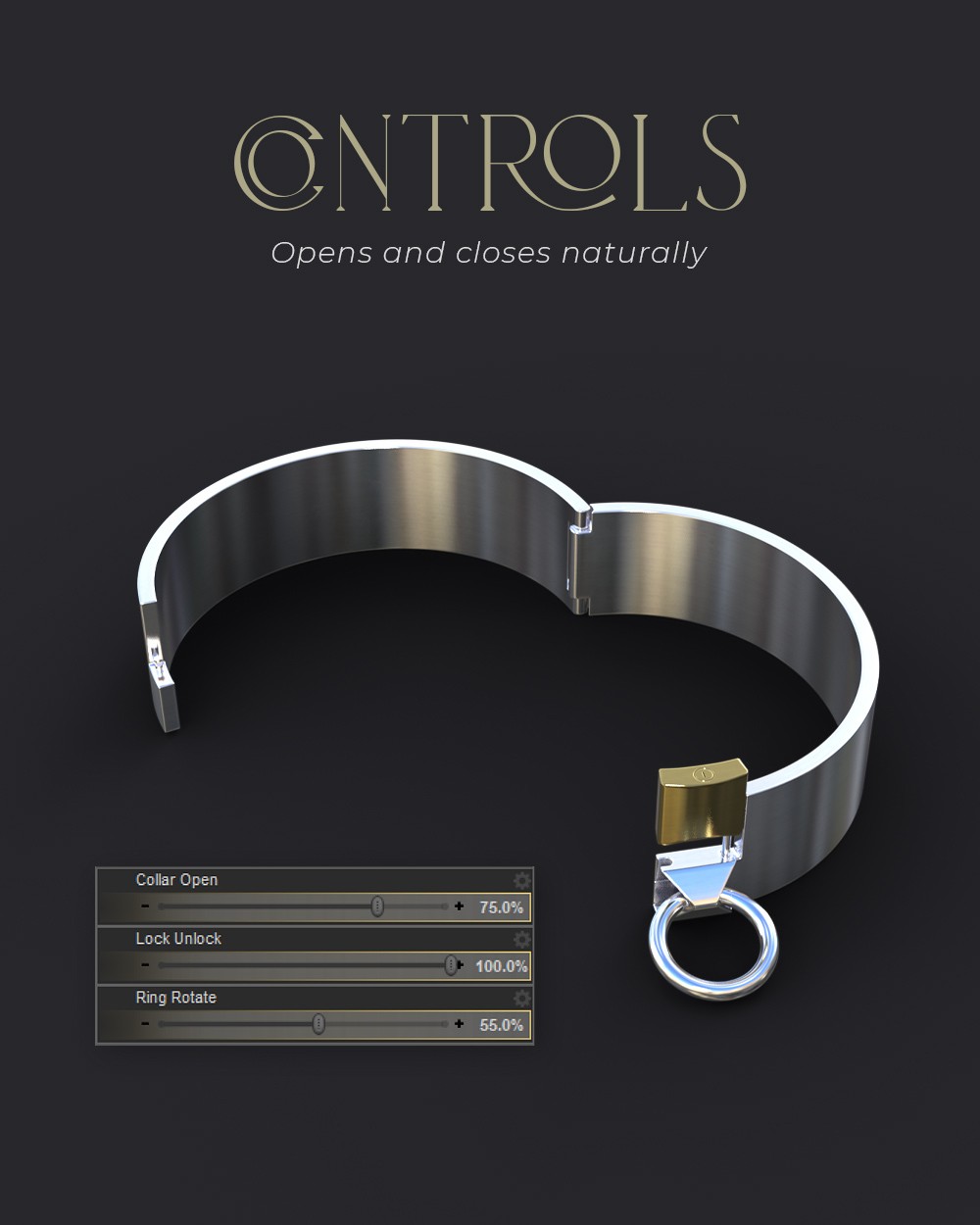 Classy Collar for Daz by N/A