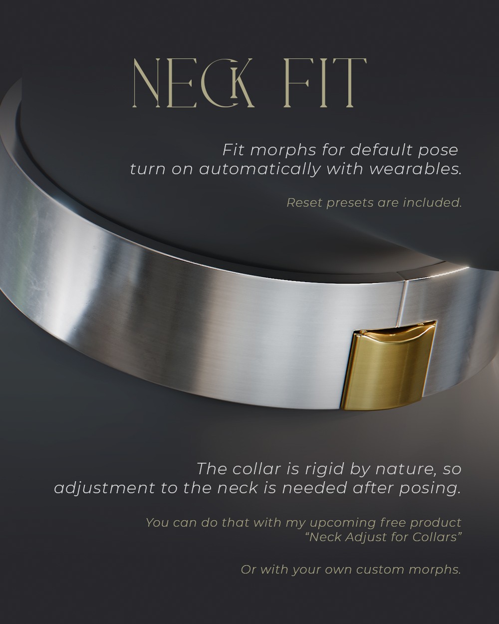 Classy Collar for Daz by N/A