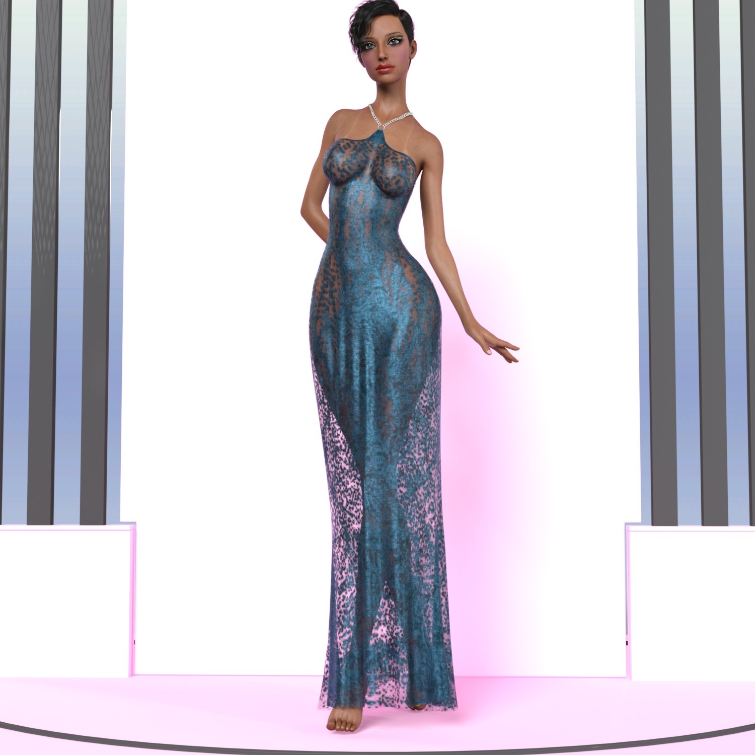 Mona Dress for Genesis 8 Females by N/A