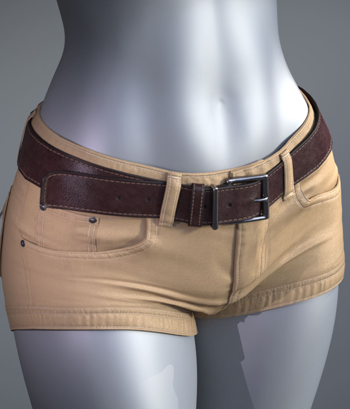 Cai DenimShorts for Genesis 9, 8.1, and 8 Female by N/A