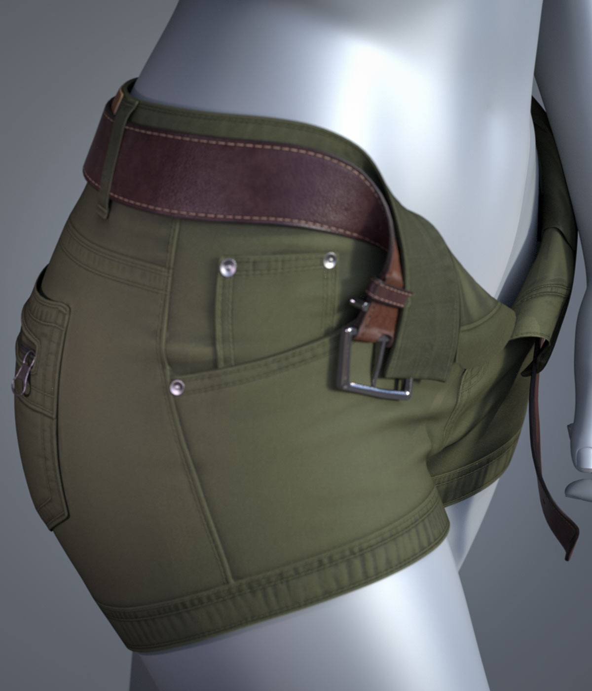 Cai DenimShorts for Genesis 9, 8.1, and 8 Female by N/A