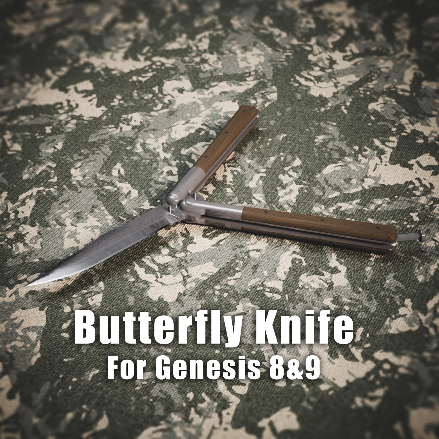 Butterfly Knife for G8/G9 + Hand Pose Presets by N/A