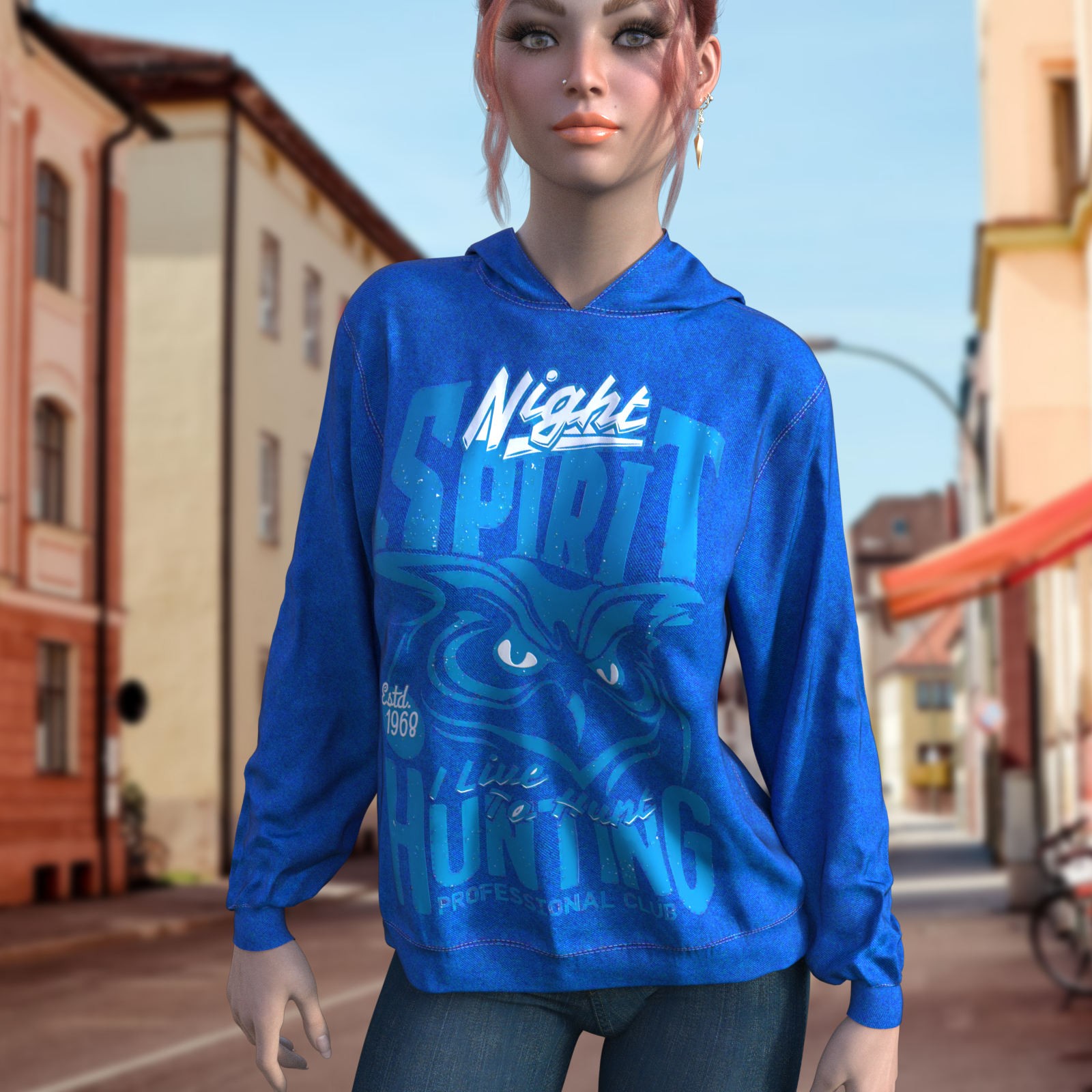 DA-second-hand for dForce Comfort Hoodie G8FG8.1 G9 by Sveva by N/A