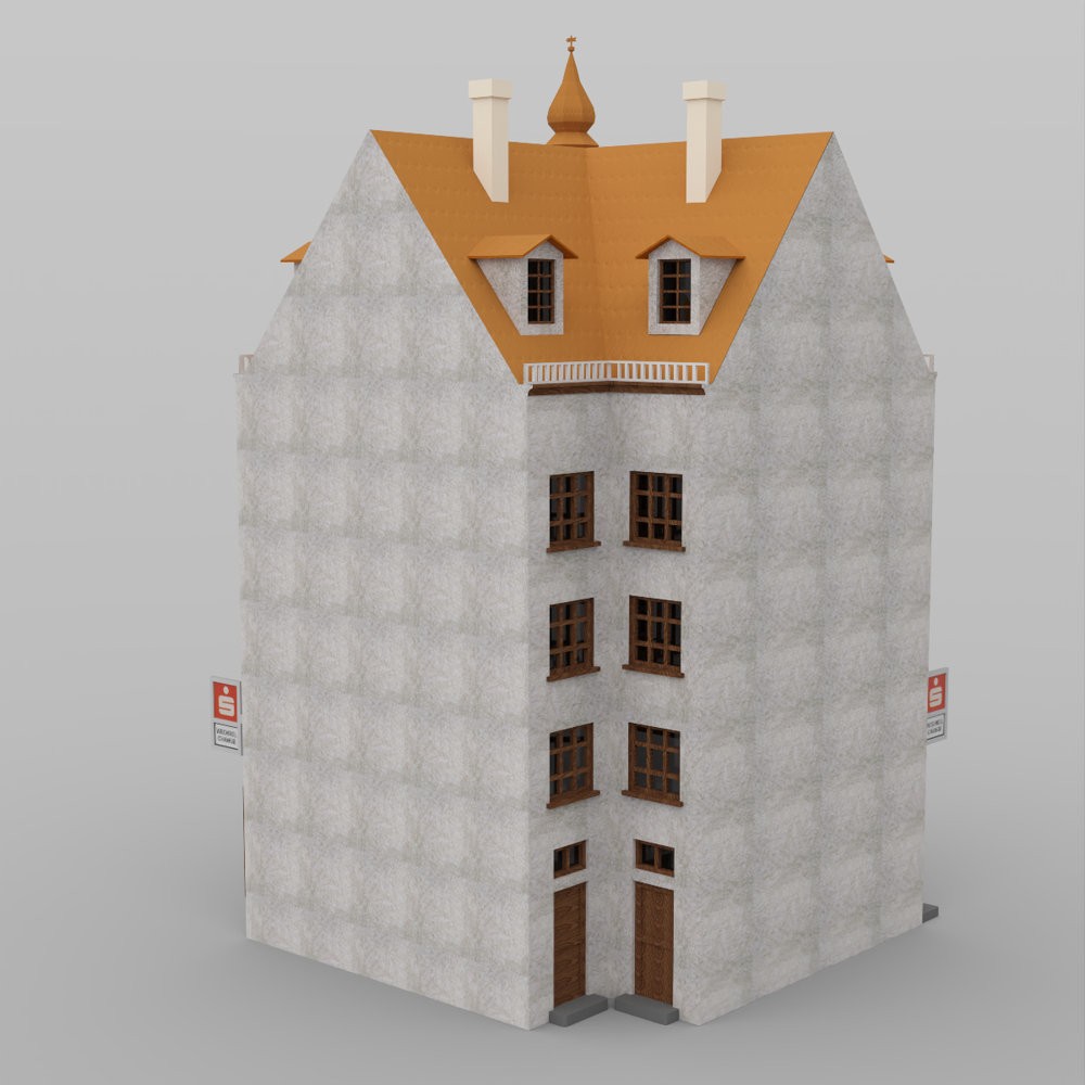 Townhouse 1 for DAZ Studio by N/A