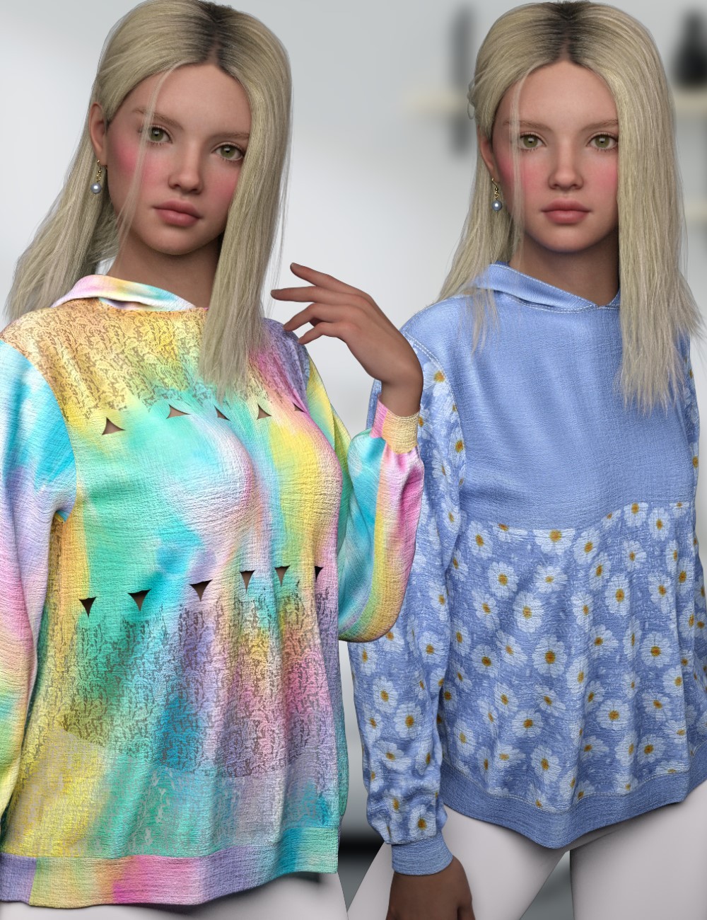 ST13 Colors Comfort Hoodie by N/A