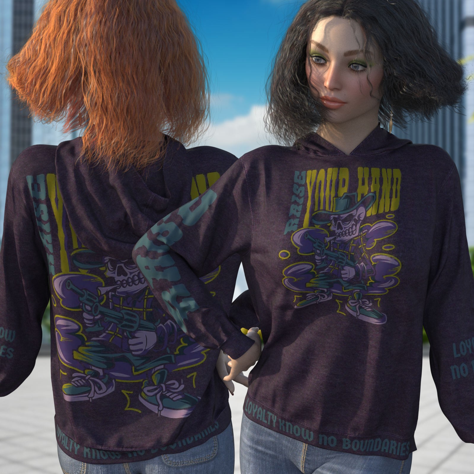 DA-StreetStyle for dForce Comfort Hoodie G8FG8.1 G9 by Sveva by N/A