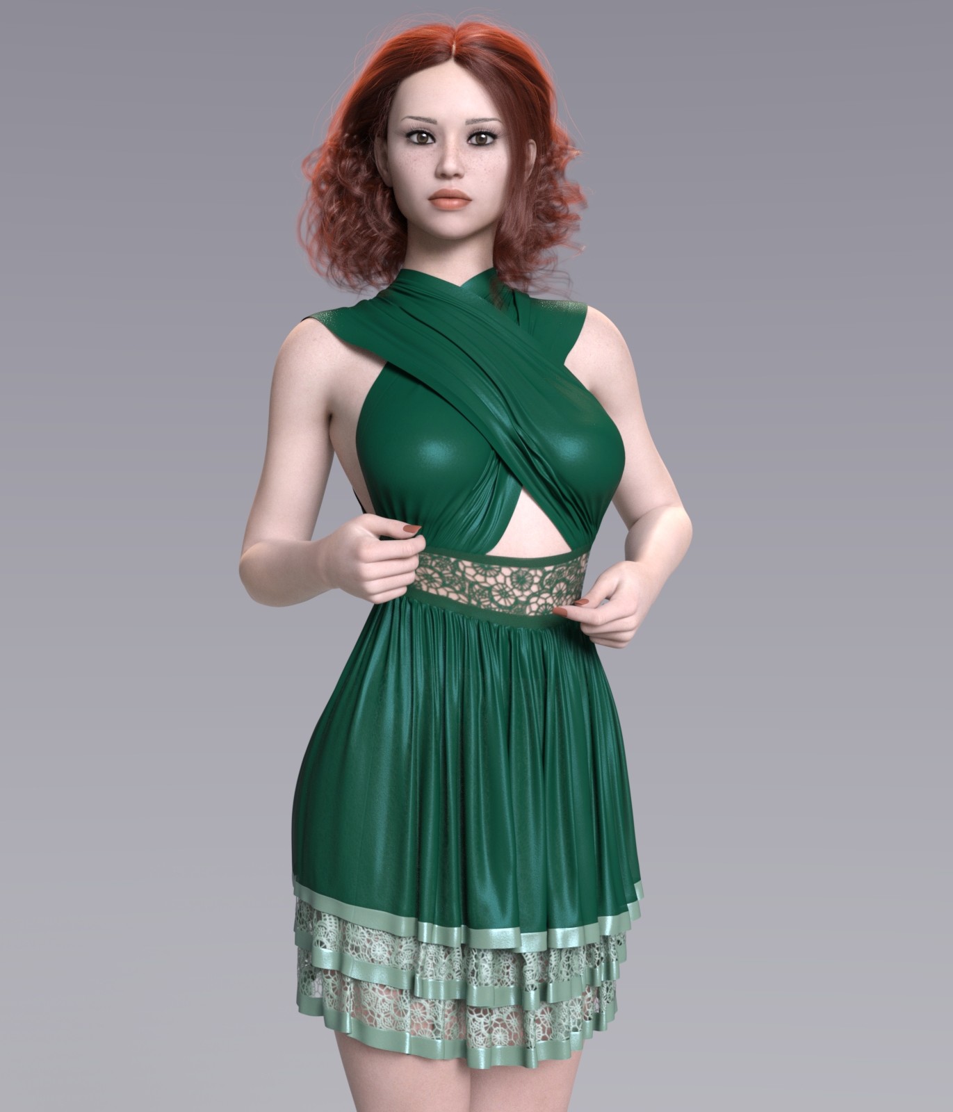 MbM Whimsical Dress Style 01 for Genesis 8 Female by N/A