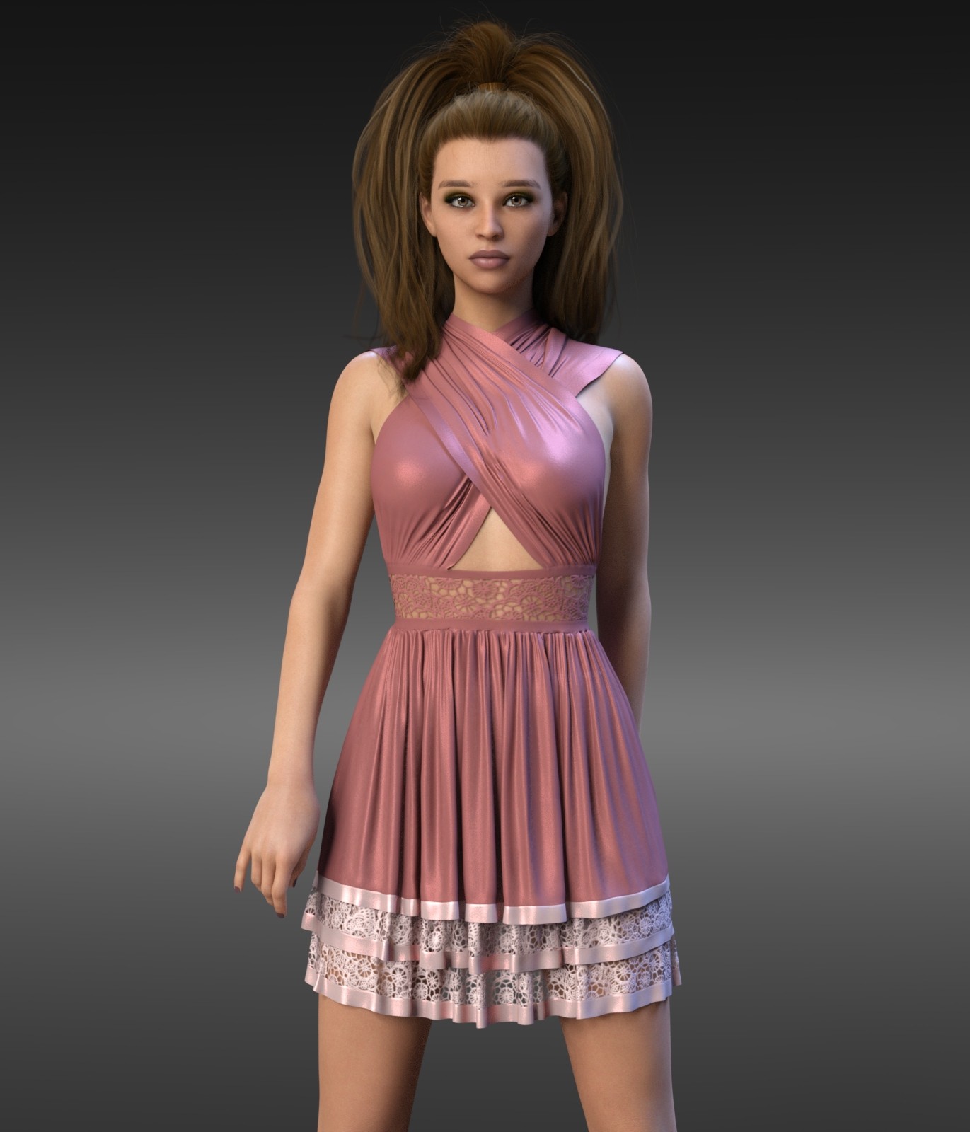MbM Whimsical Dress Style 01 for Genesis 8 Female by N/A