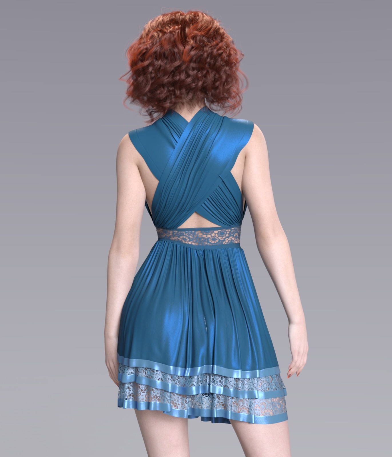 MbM Whimsical Dress Style 01 for Genesis 8 Female by N/A