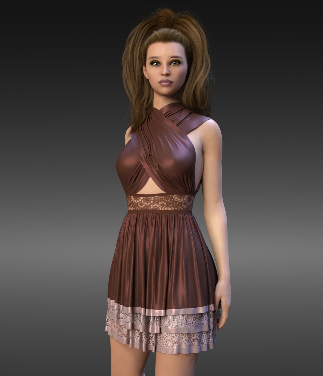 MbM Whimsical Dress Style 01 for Genesis 8 Female by N/A