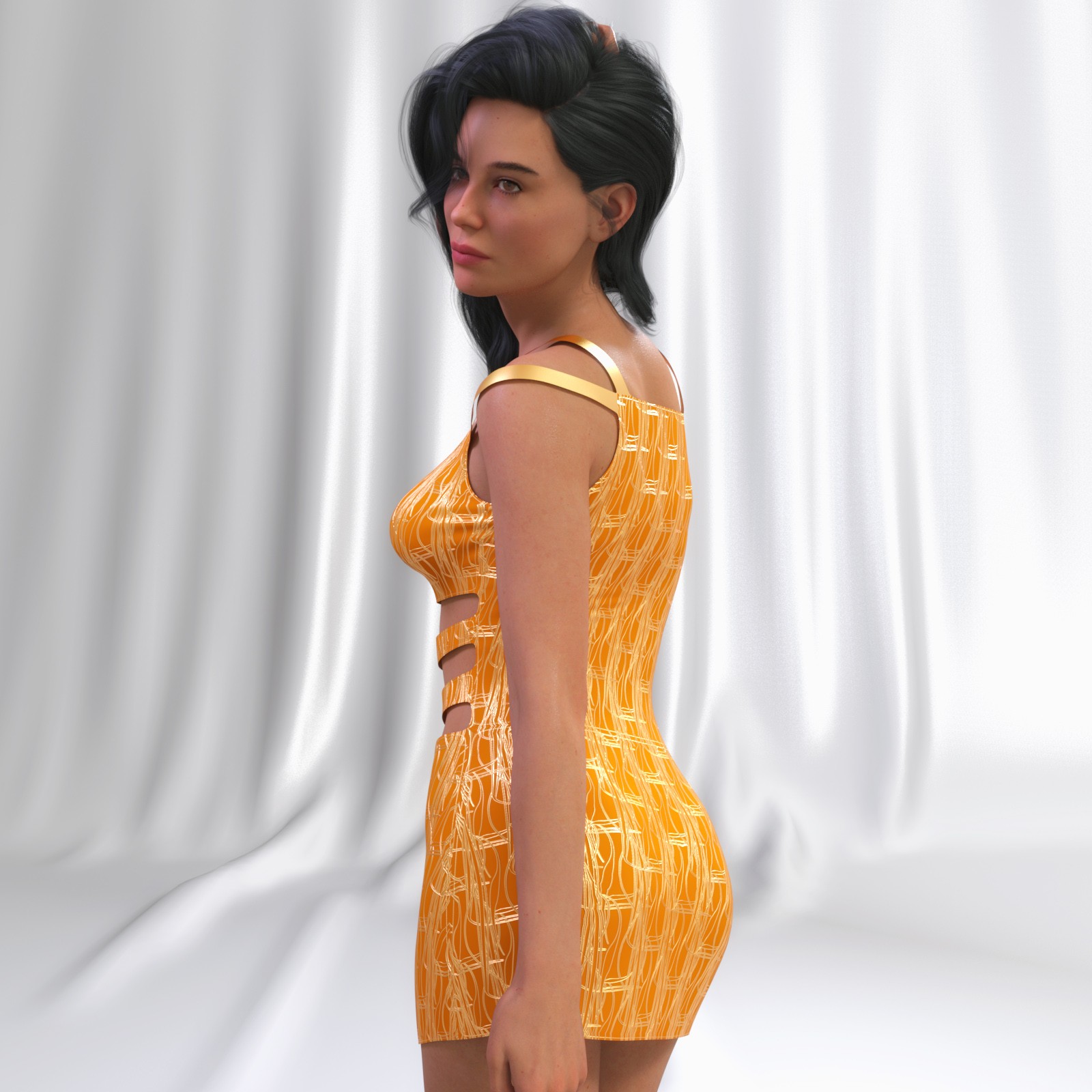 JMR dForce Jana Short Dress for G9F and G8F by N/A