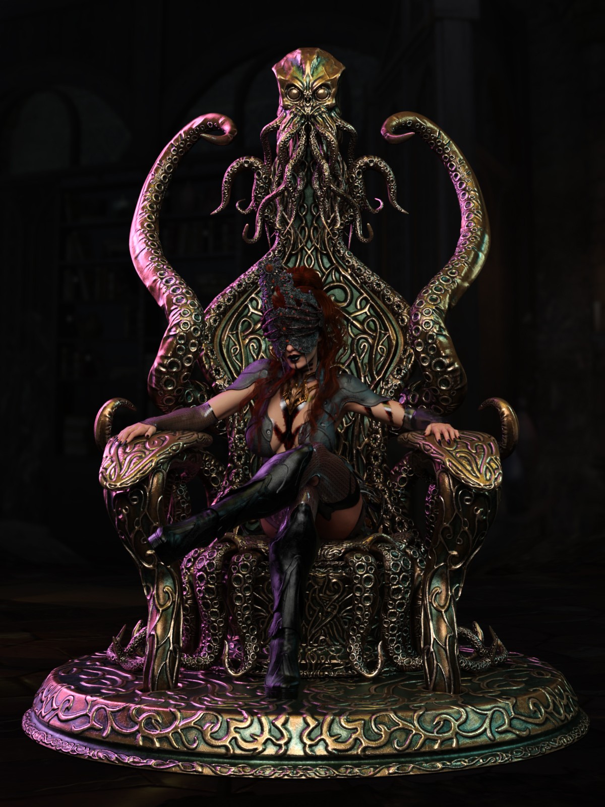 The Eldritch Sovereign Throne by N/A