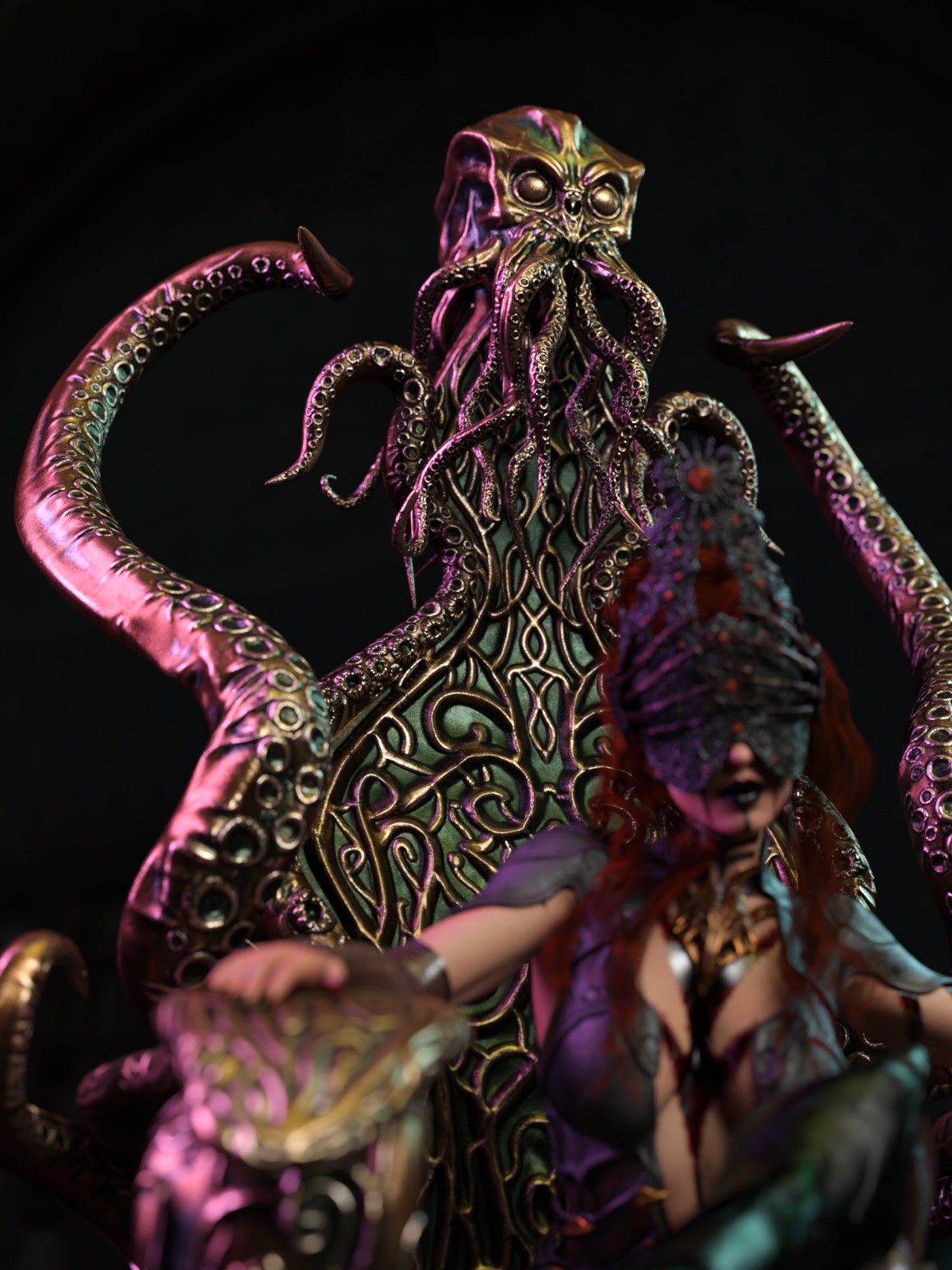 The Eldritch Sovereign Throne by N/A