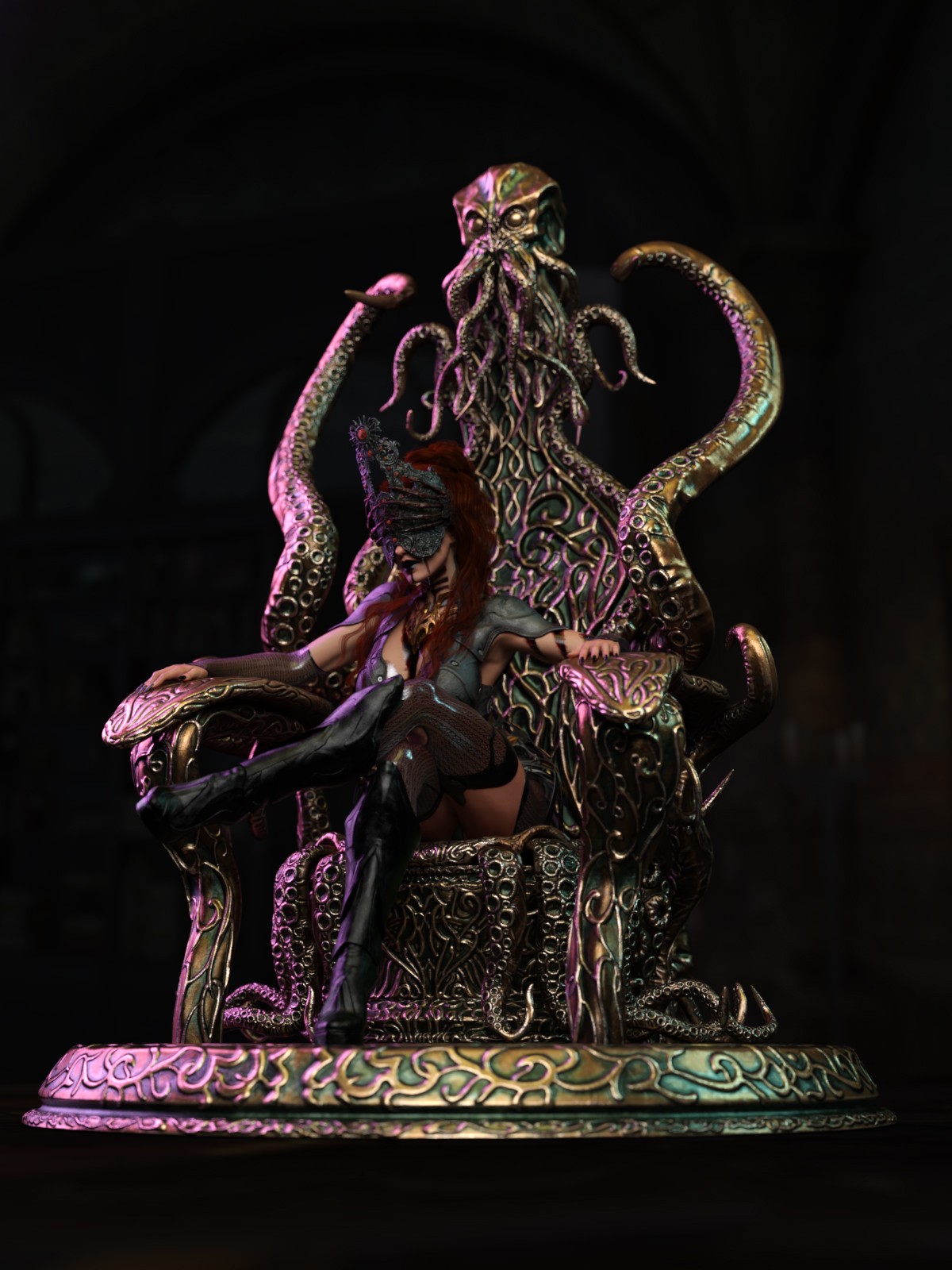 The Eldritch Sovereign Throne by N/A