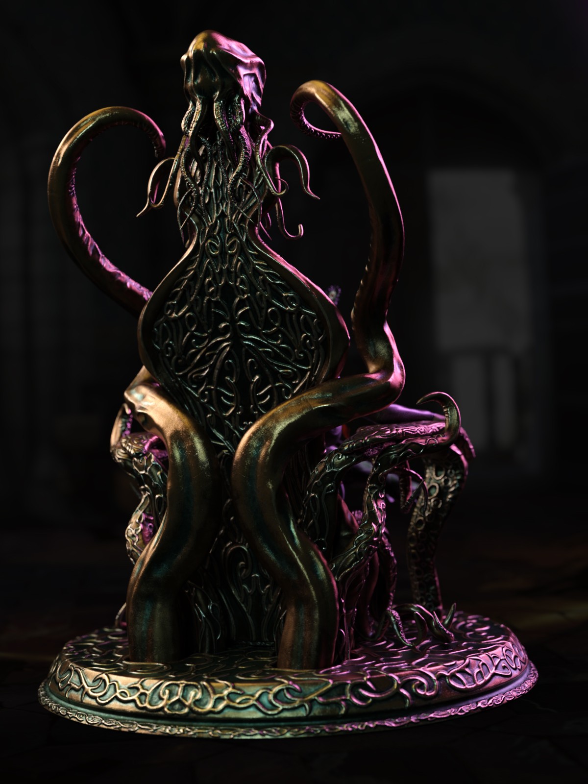 The Eldritch Sovereign Throne by N/A
