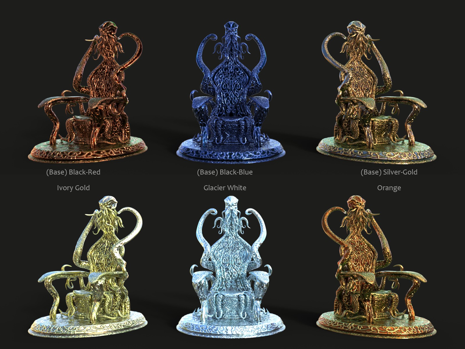 The Eldritch Sovereign Throne by N/A