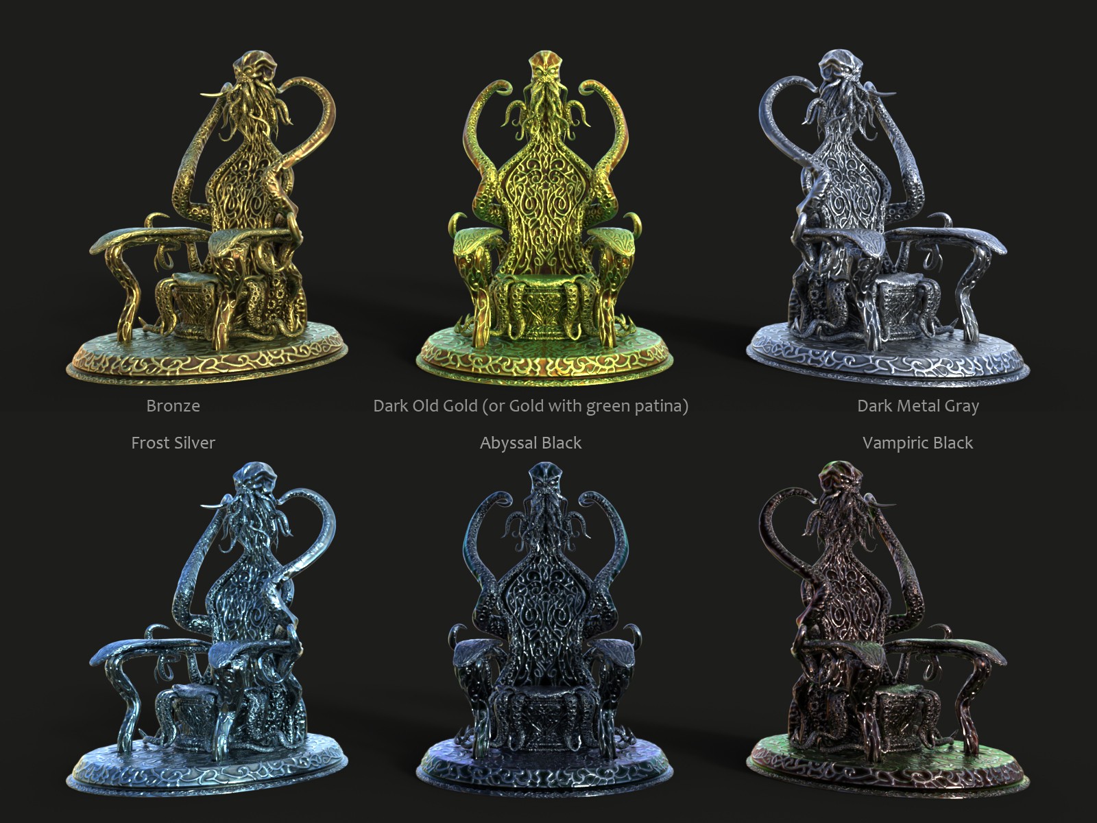 The Eldritch Sovereign Throne by N/A