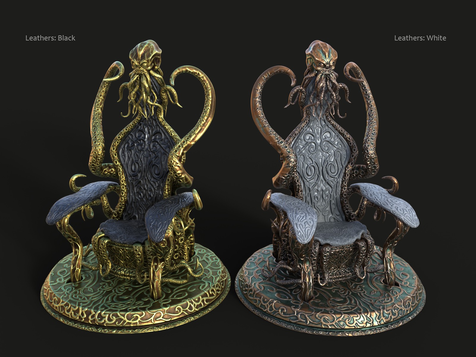 The Eldritch Sovereign Throne by N/A