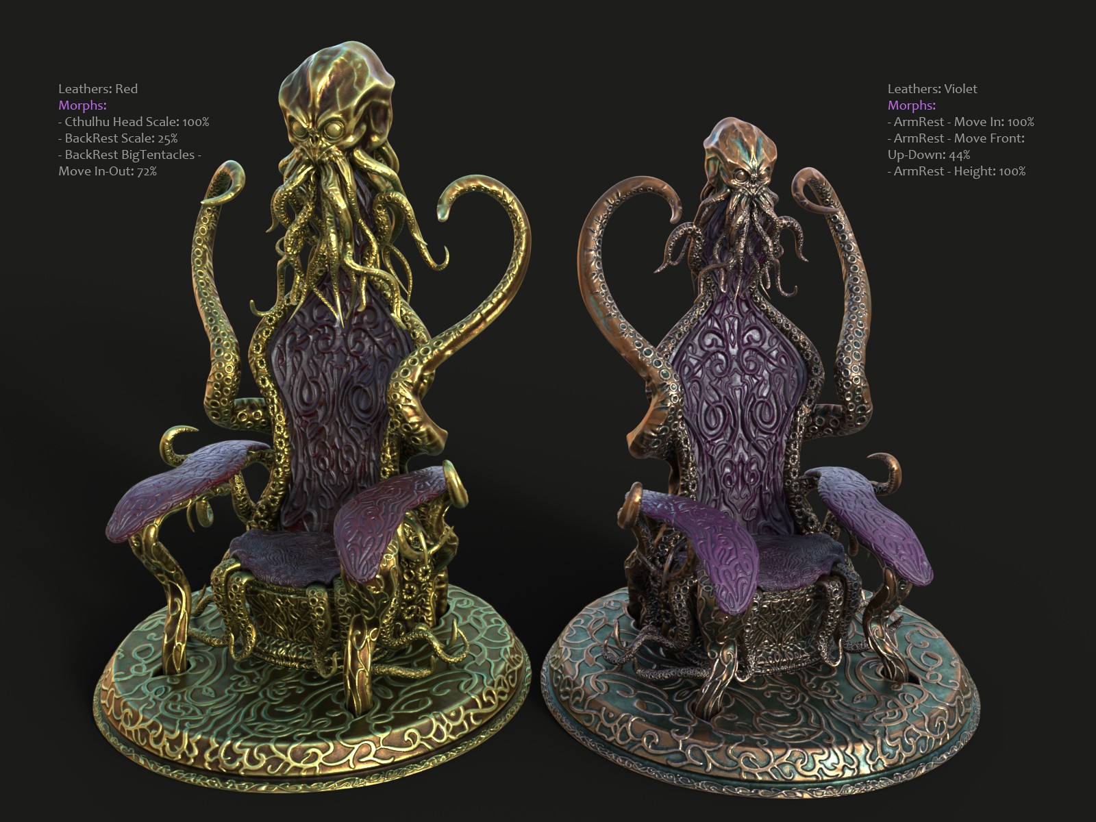 The Eldritch Sovereign Throne by N/A