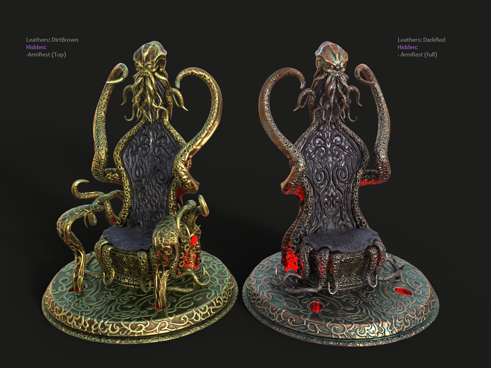 The Eldritch Sovereign Throne by N/A