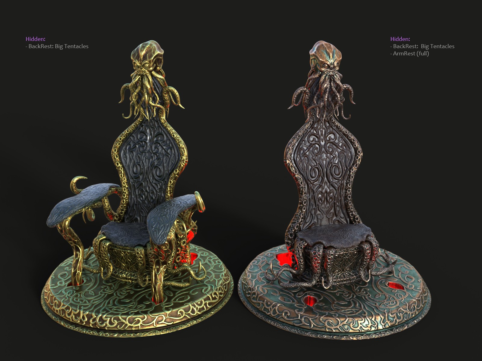 The Eldritch Sovereign Throne by N/A