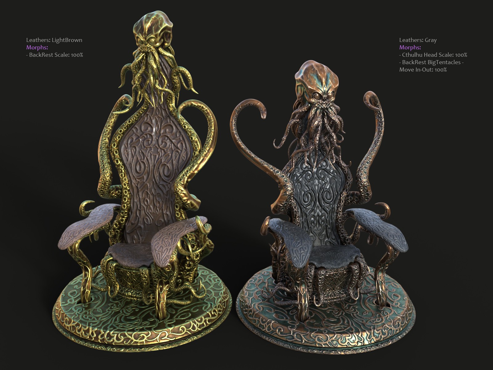 The Eldritch Sovereign Throne by N/A
