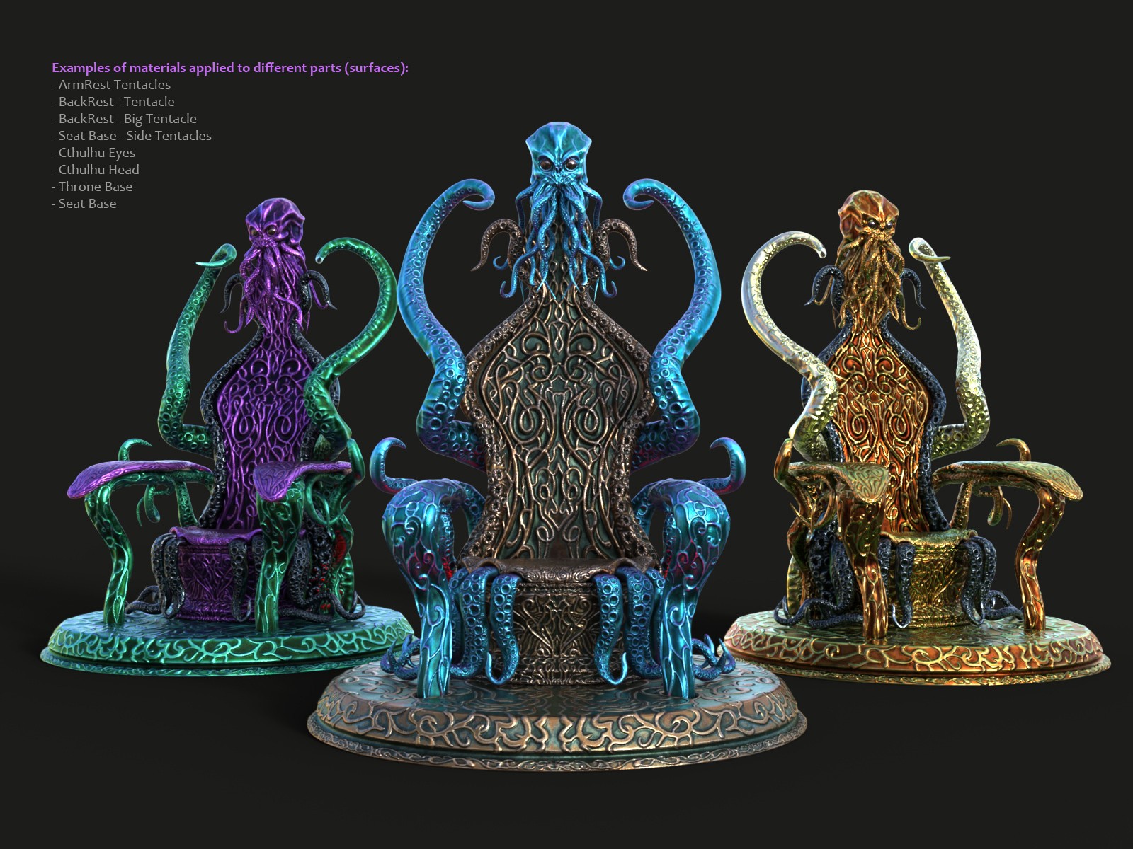 The Eldritch Sovereign Throne by N/A