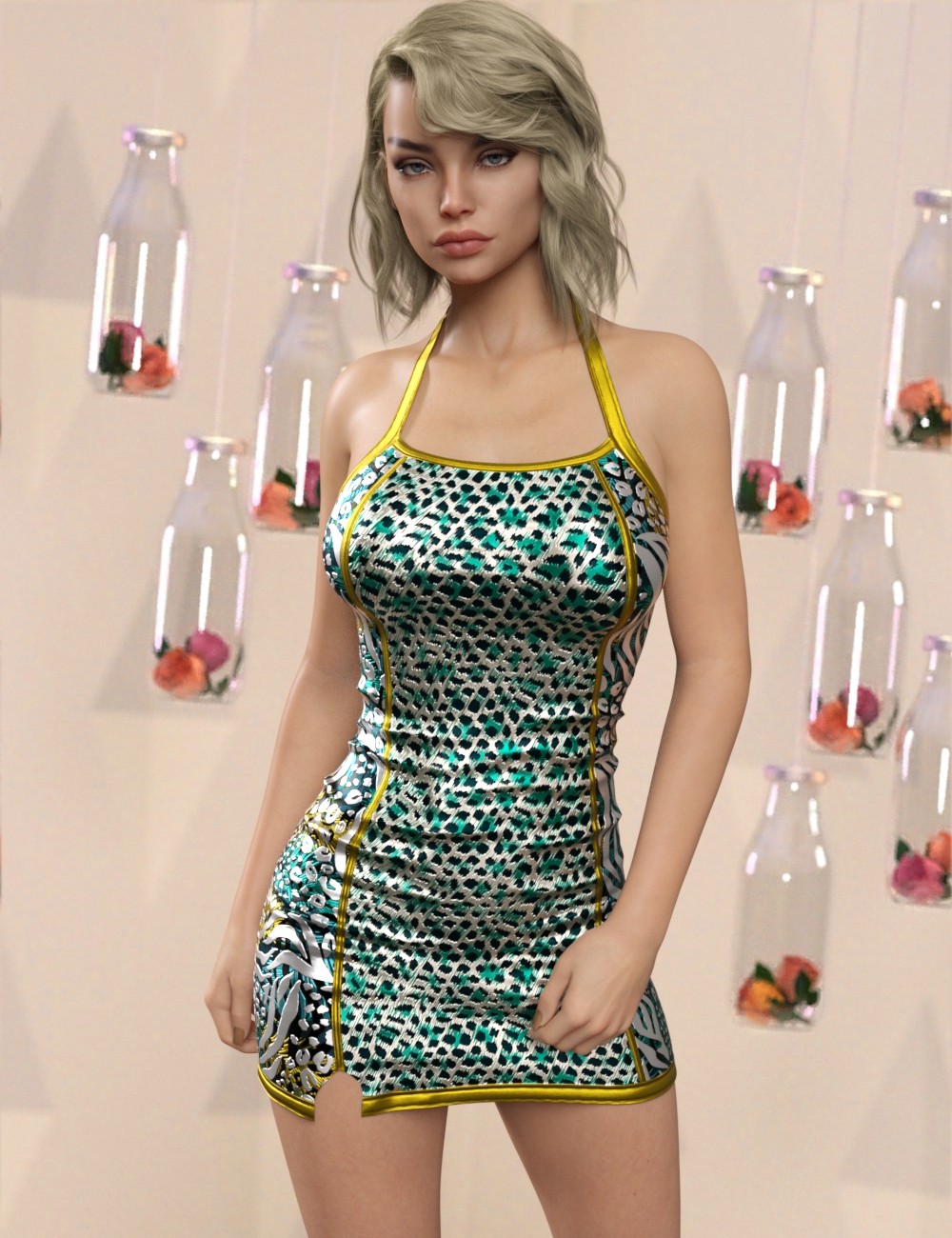 InStyle - dForce Little Sas Dress G8FG8.1F by N/A