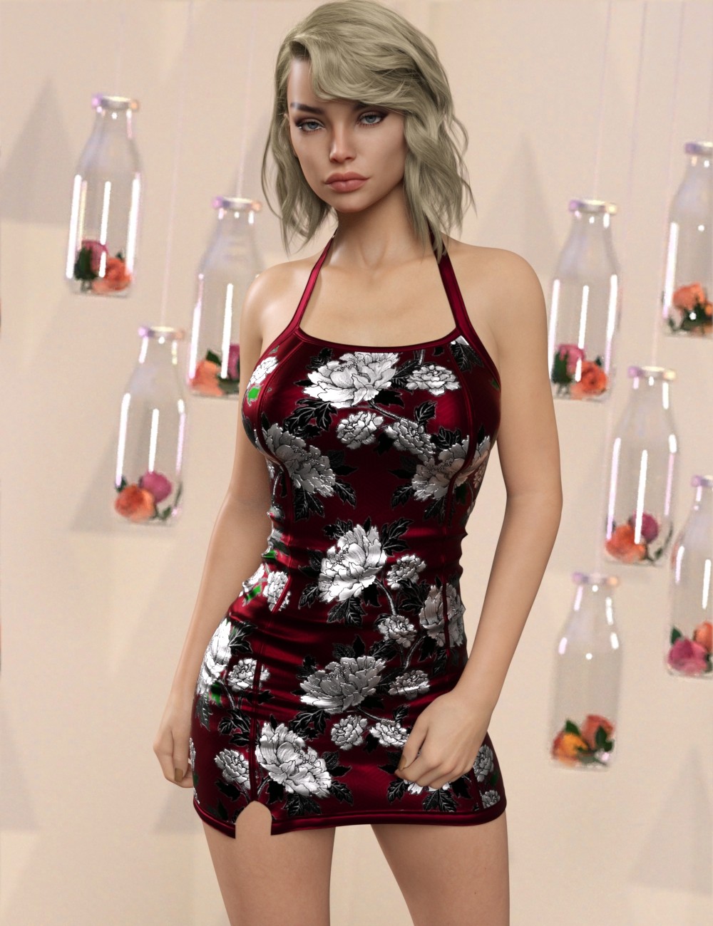 InStyle - dForce Little Sas Dress G8FG8.1F by N/A