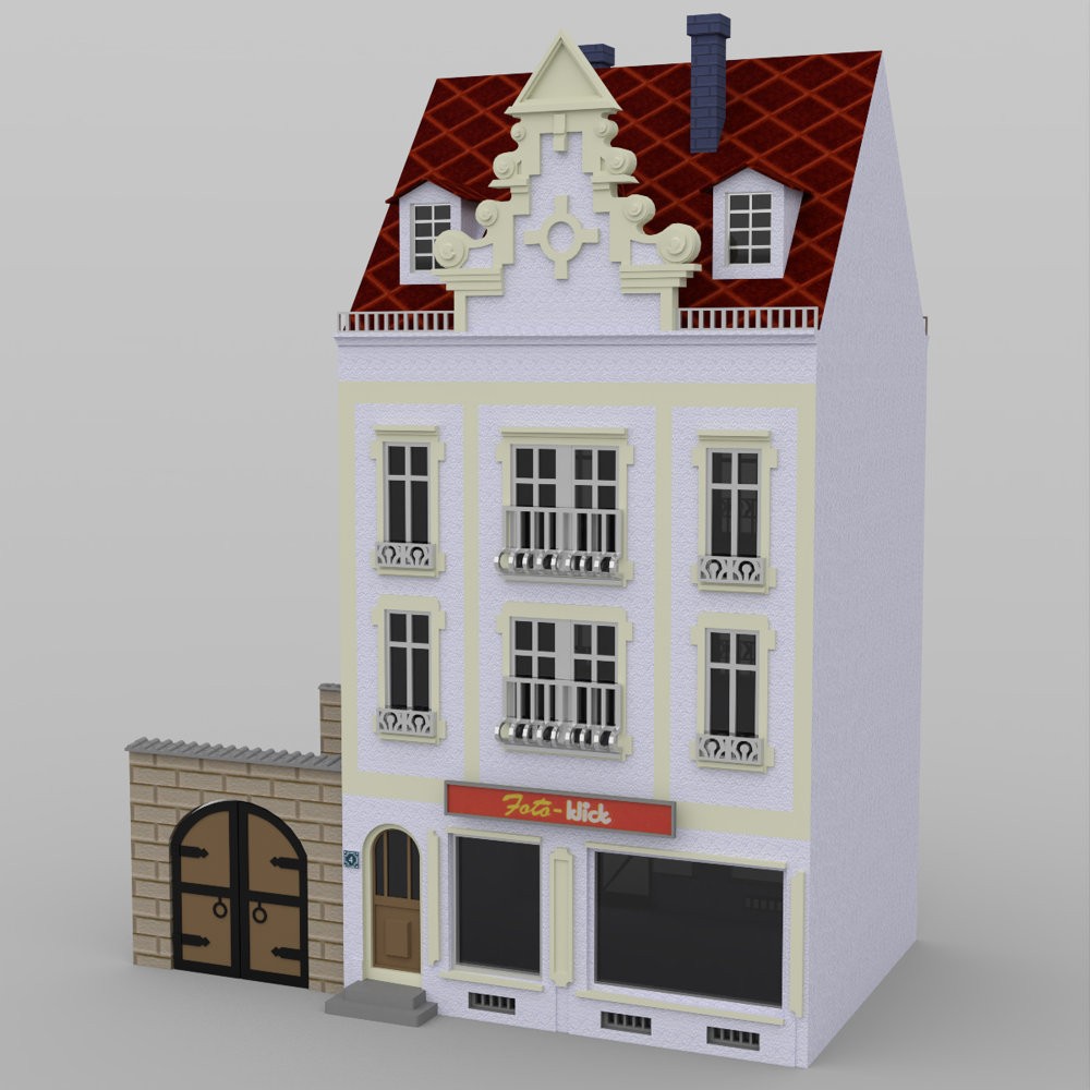 Townhouse 4 for DAZ Studio by N/A