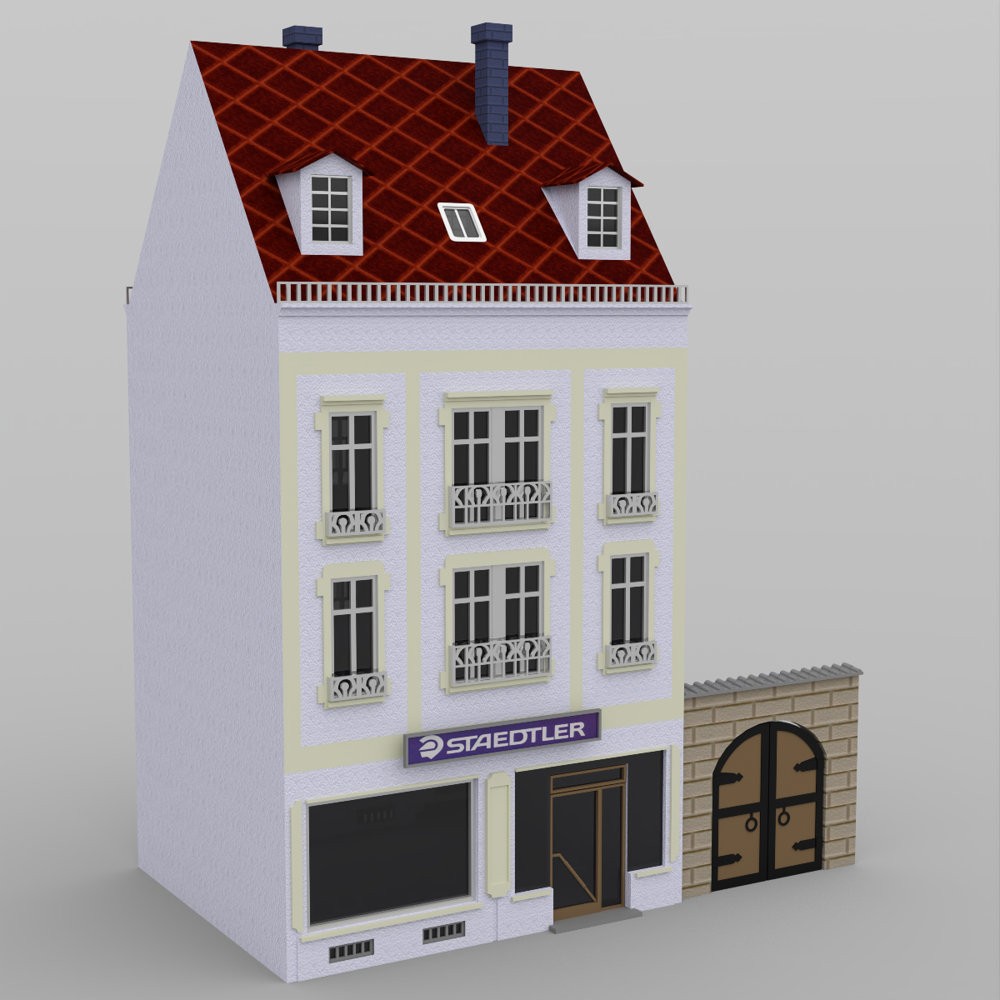 Townhouse 4 for DAZ Studio by N/A