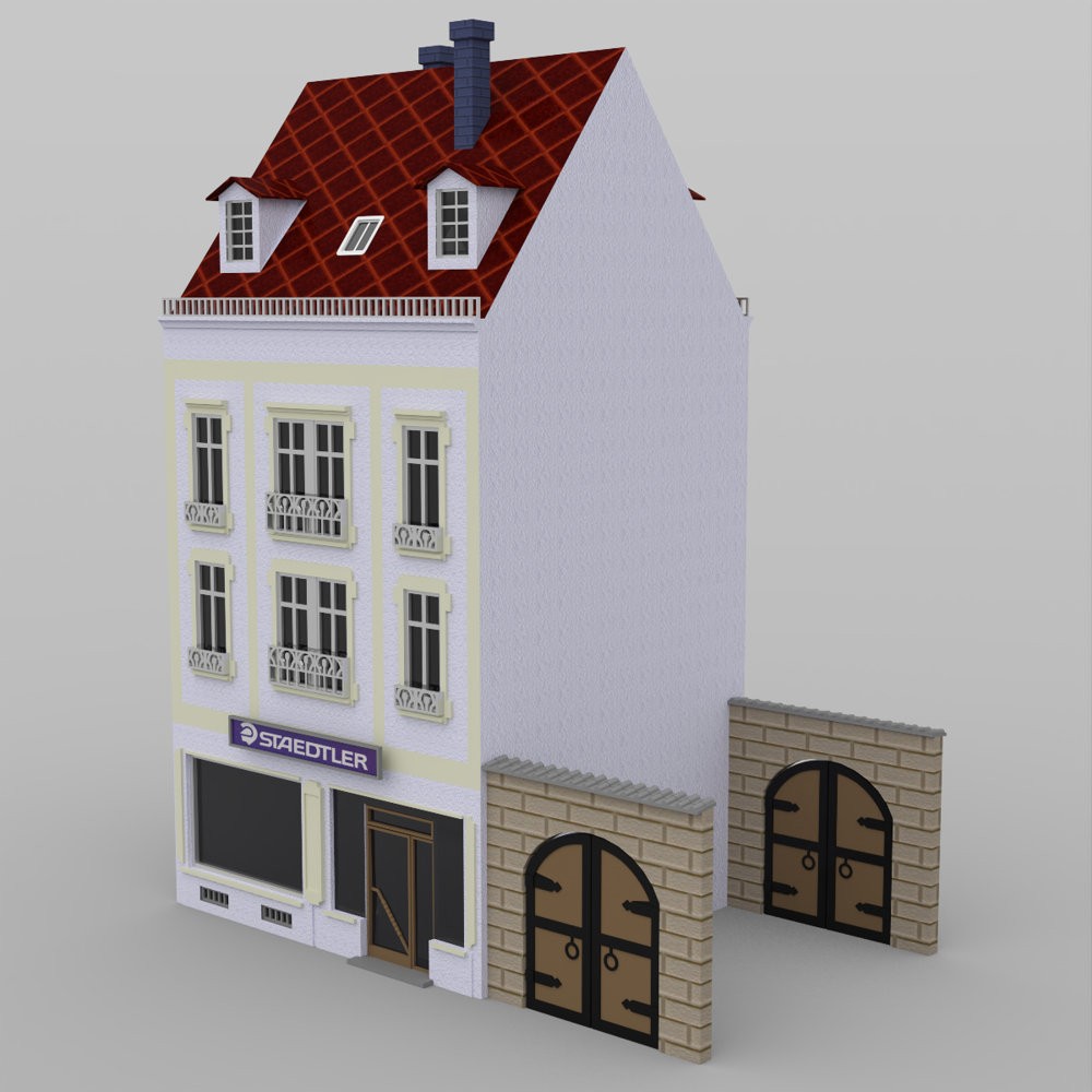 Townhouse 4 for DAZ Studio by N/A