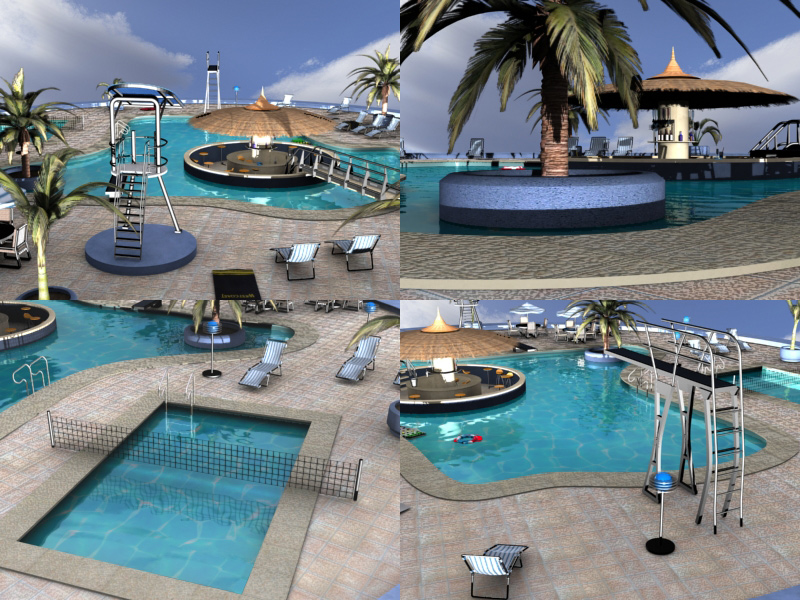 Poolside by N/A