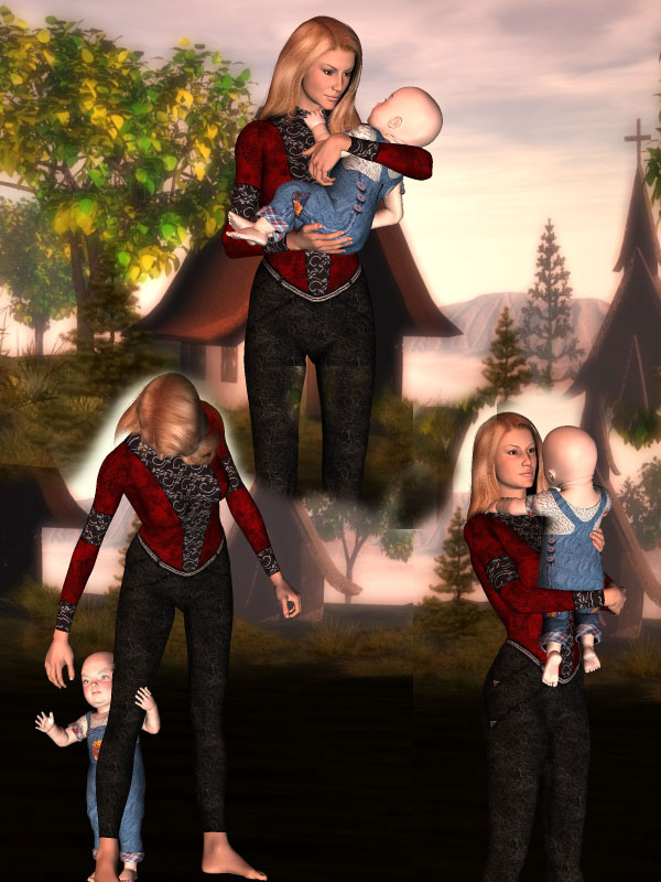 Mommy & Baby Poses by N/A