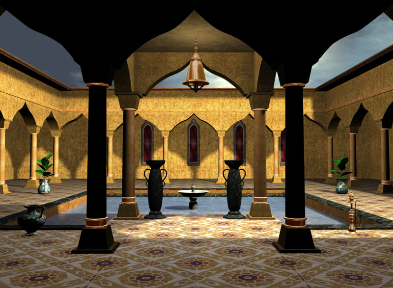 The Harem Bath by N/A