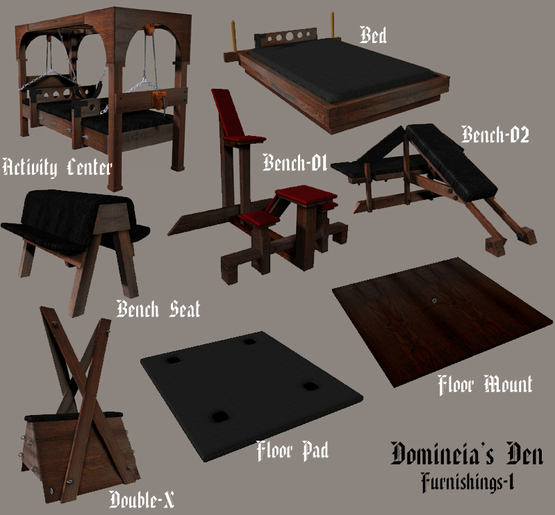 Domineia's Den Furniture by N/A