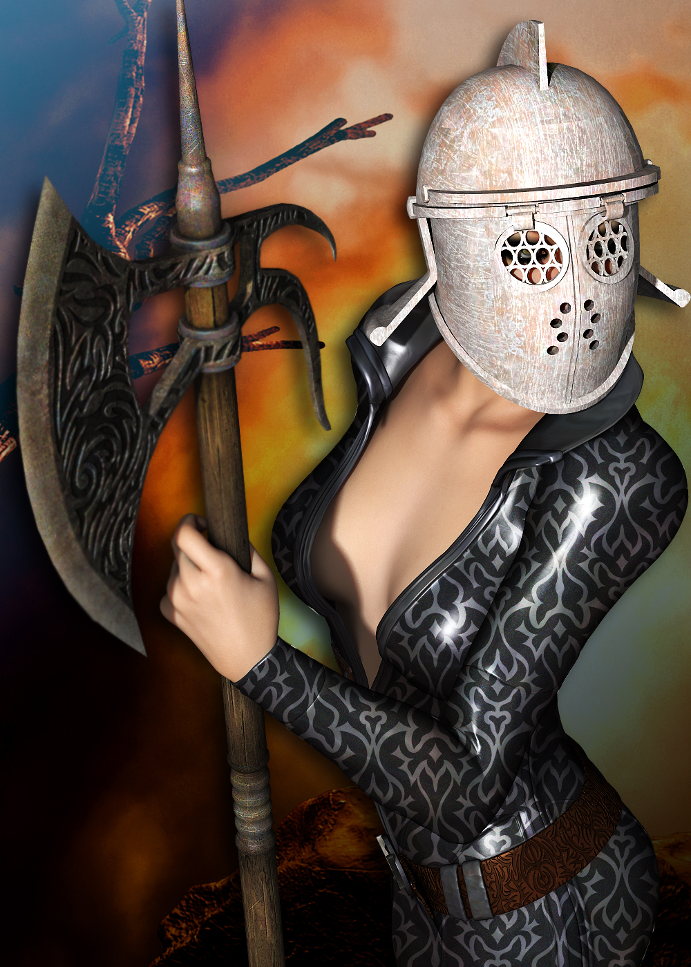 FANTASY HELMETS - poser, obj by N/A