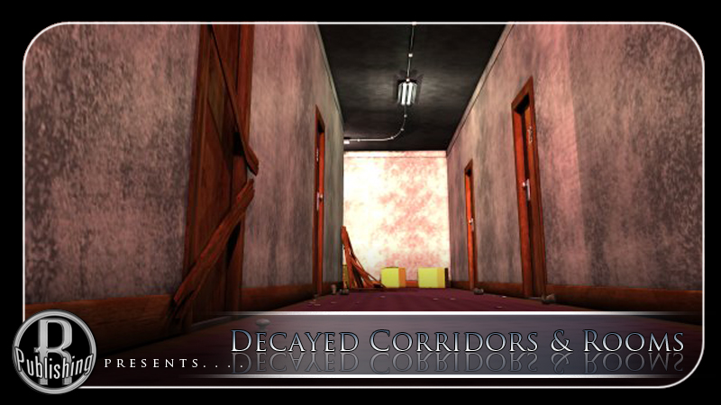 Decayed Corridor & Rooms for Poser by N/A
