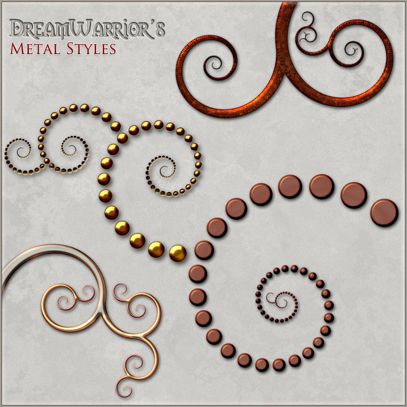 DW - Metal Styles for Photoshop by N/A
