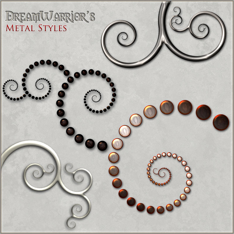 DW - Metal Styles for Photoshop by N/A