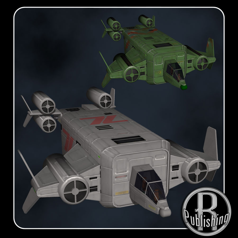 Dropships (Poser, OBJ, VUE & LWO) by N/A